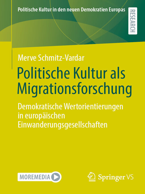 Title details for Politische Kultur als Migrationsforschung by Merve Schmitz-Vardar - Available